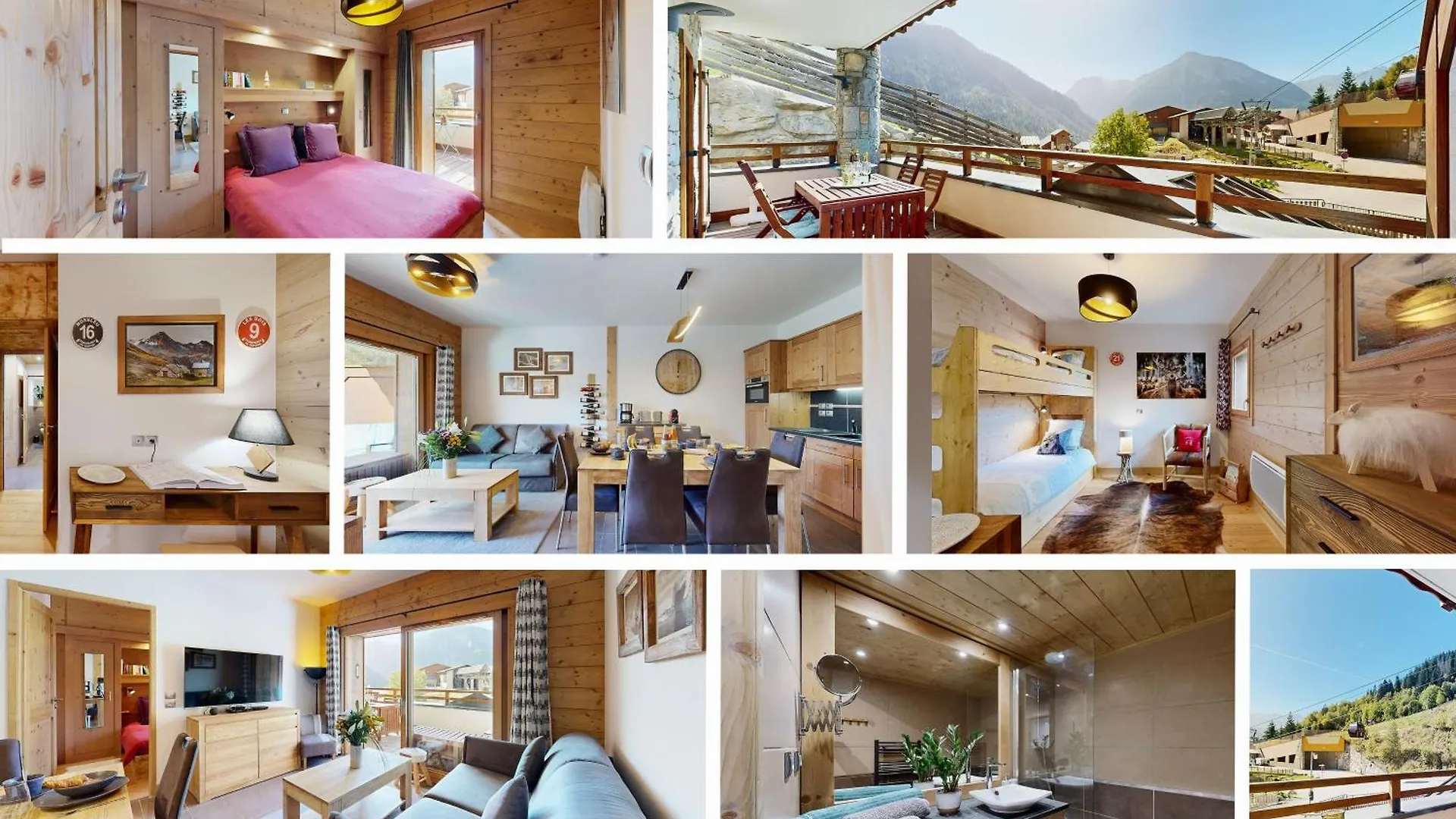 Elegant Logement, Superbe Vue La Plagne 0*,  France
